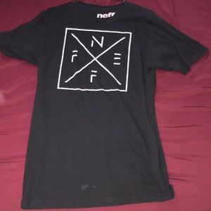 Neff Black Tee Reflective